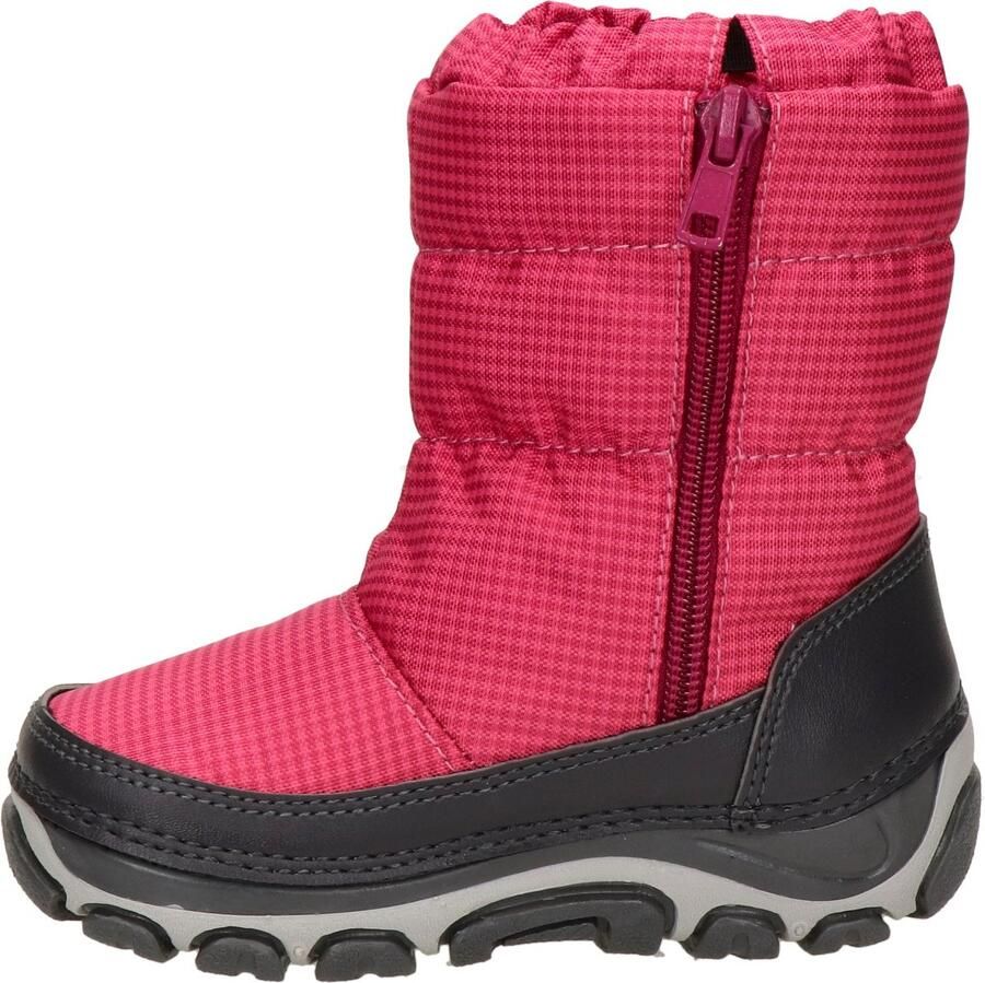 Antarctica Snowboots met ritssluiting voor kinderen AN 123 Fuxia Zwart -24EU - Foto 5