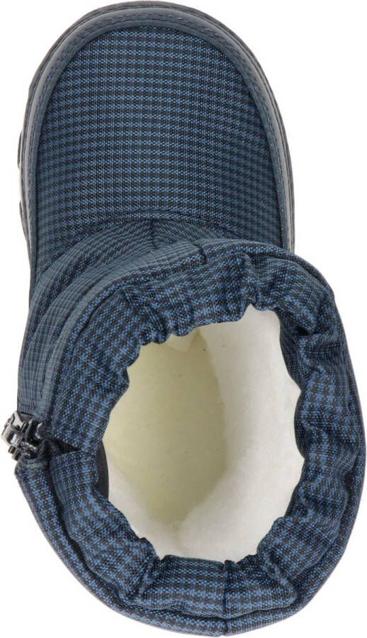 Antarctica Snowboots met ritssluiting voor kinderen AN 123 Blauw Zwart -30EU - Foto 4