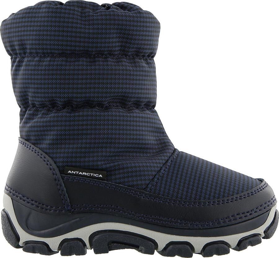 Antarctica Snowboots met ritssluiting voor kinderen AN 123 Blauw Zwart -28EU