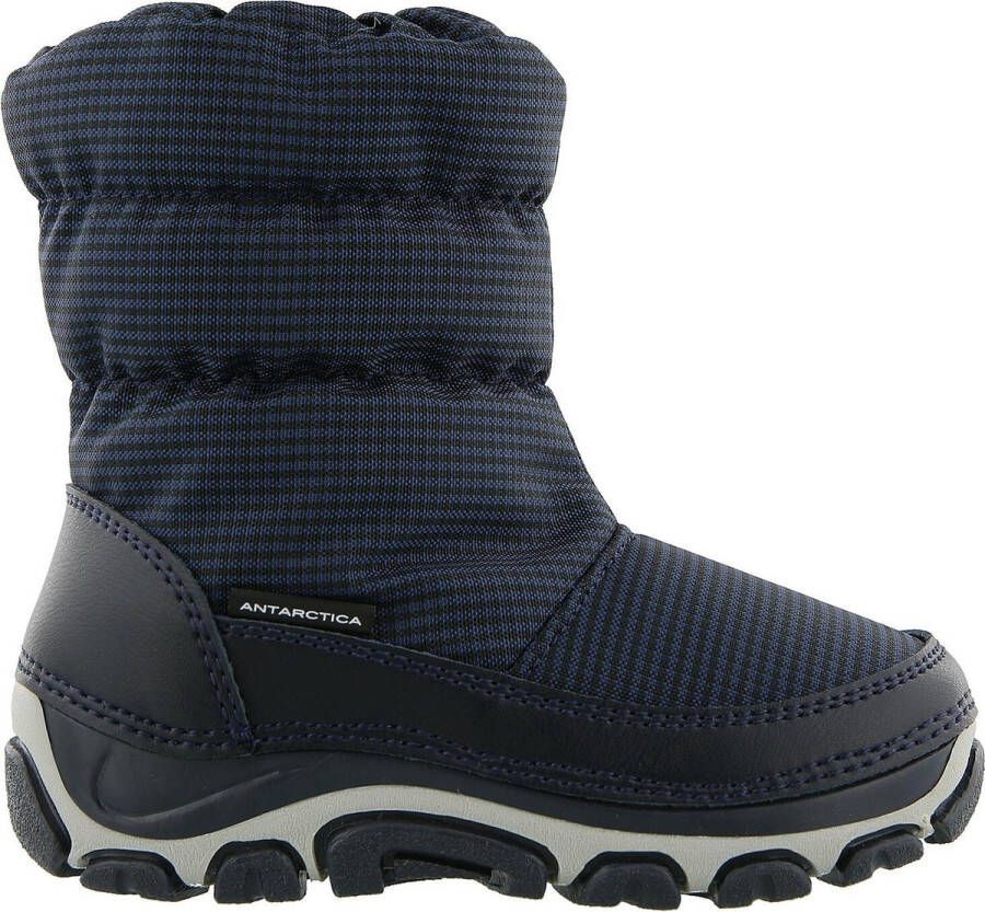 Antarctica Snowboots met ritssluiting voor kinderen AN 123 Blauw Zwart -30EU