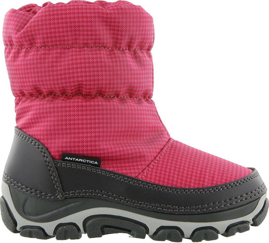 Antarctica Snowboots met ritssluiting voor kinderen AN 123 Fuxia Zwart -24EU - Foto 3