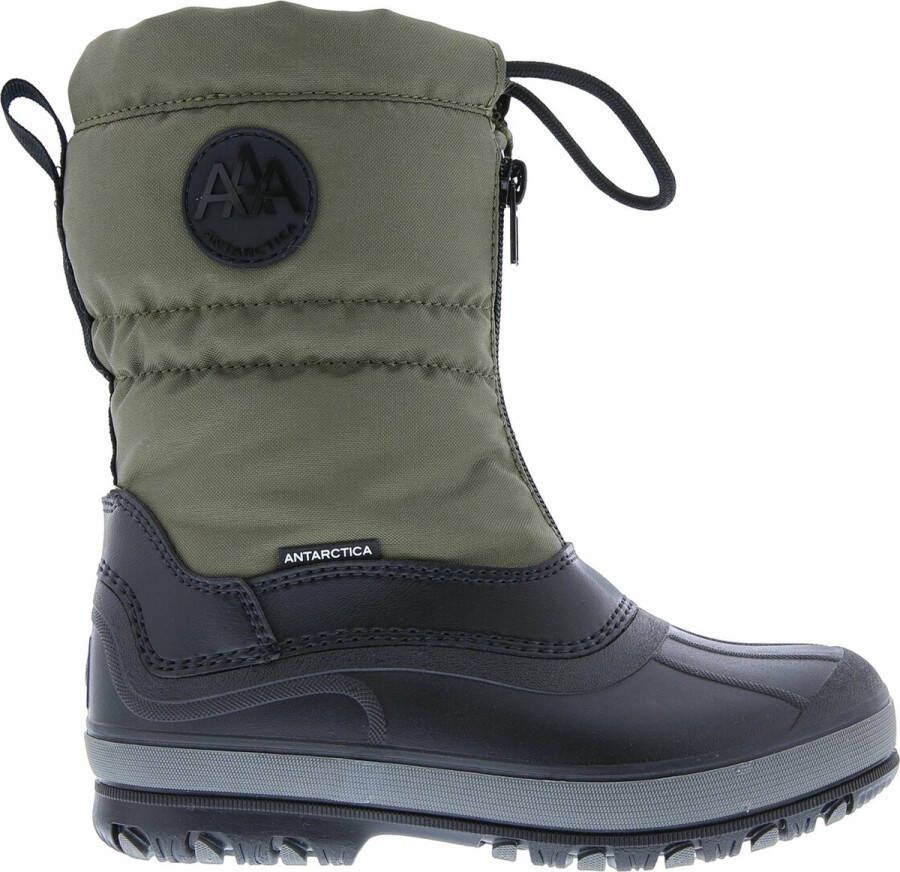Antarctica Winterlaarzen met ritssluiting voor kinderen AN 1363 Khaki -22EU