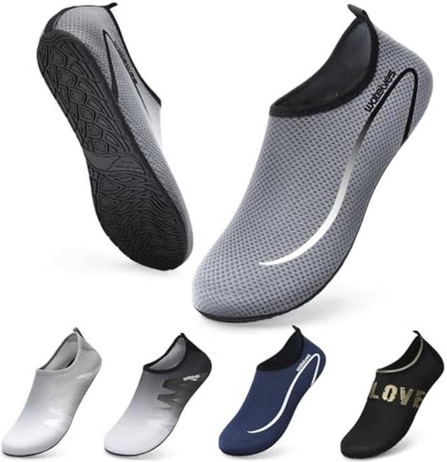 Antislip Waterschoenen en Duikschoenen voor en Superlicht en Snel Drogen voor Surfen Strand en Zwembad