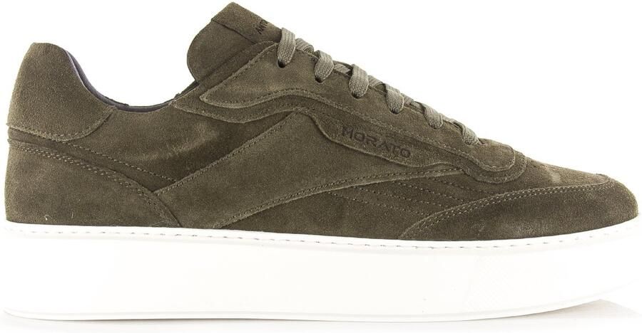Antony Morato er dark army sneakers Suede - Foto 2