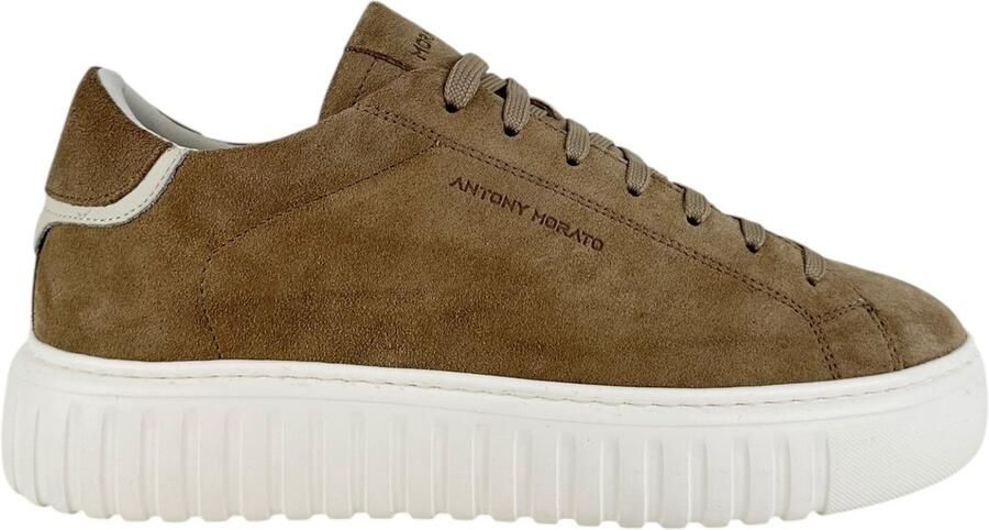 Antony Morato Heren Sneakers Bruin MMFW01902 2102