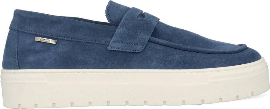 Antony Morato Blauwe Leren Mocassins Lente Zomer Heren Blue