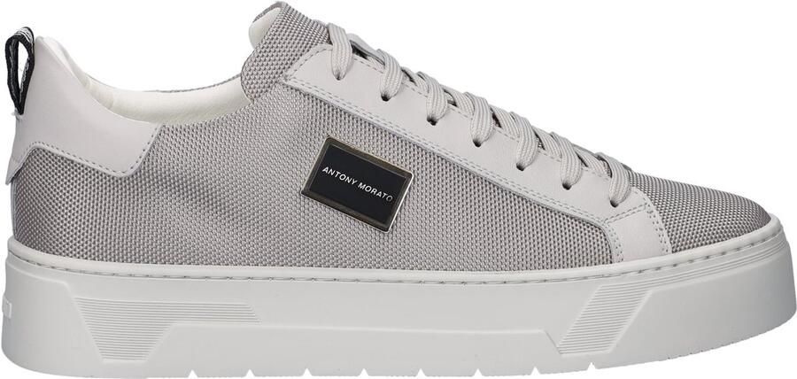 Antony Morato Metal Bold heren sneaker Licht grijs