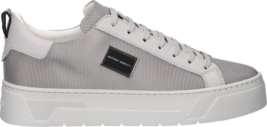 Antony Morato Metal Bold heren sneaker Licht grijs