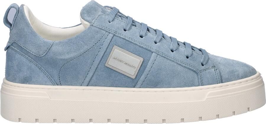 Antony Morato Metal Moose heren sneaker Licht blauw