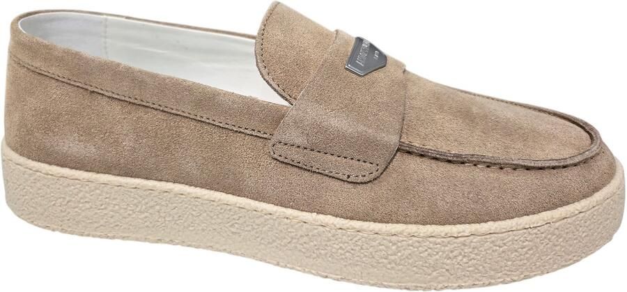 Antony Morato MMFW01890 LE300005 Instappers Bruin Suede Heren Bruin