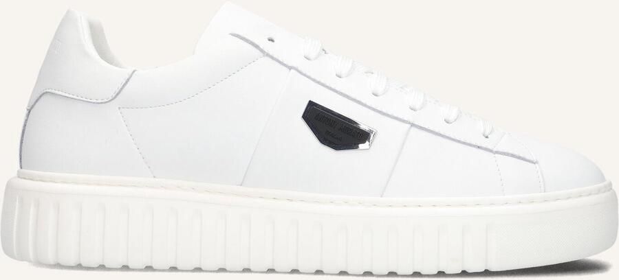 Antony Morato Mmfw01913 Sneakers Heren Leren Sneaker Wit