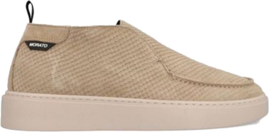 Antony Morato Sneaker Brunt In Suede Reptile Texturized