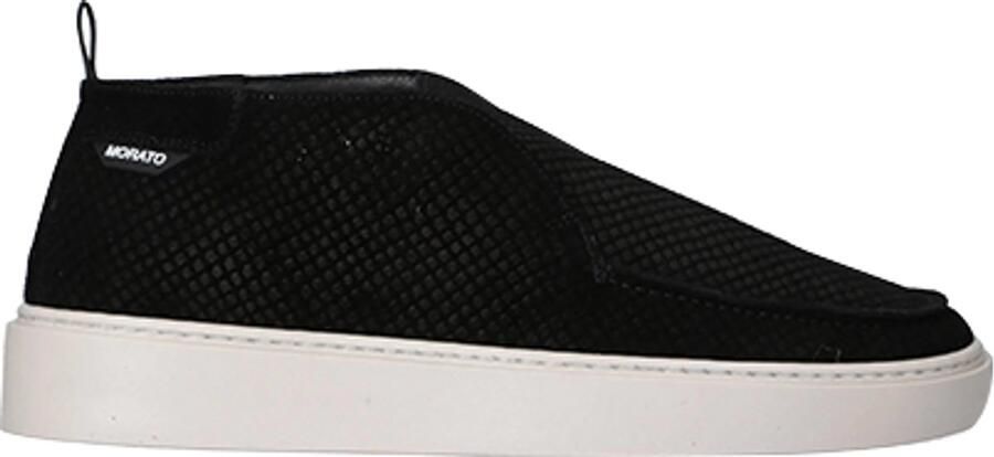 Antony Morato Sneaker Brunt In Suede Reptile Texturized