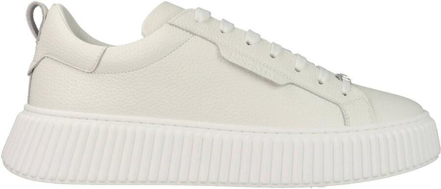 Antony Morato Sneakers van leer met labeldetail model 'HOPPER'