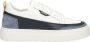 Antony Morato Sneakers MMFW01560-LE300001-7073 Wit Blauw - Thumbnail 1