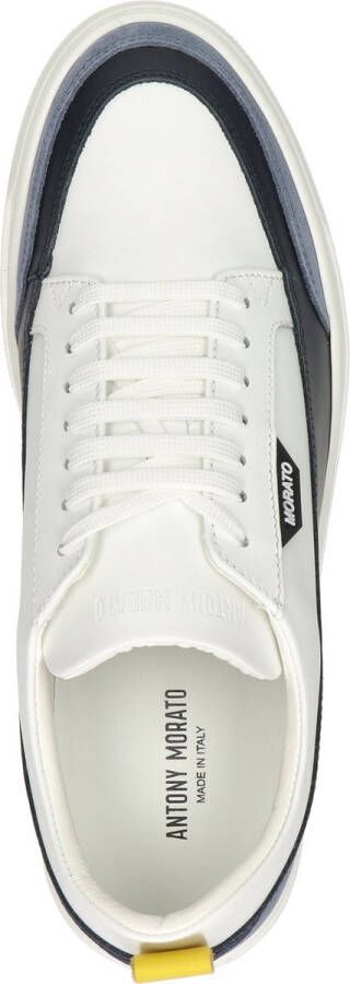 Antony Morato Sneakers MMFW01560-LE300001-7073 Wit Blauw