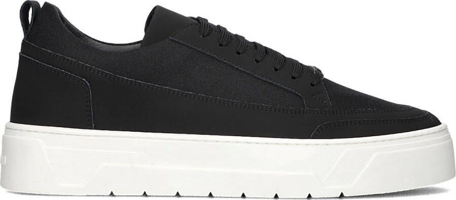Antony Morato Suede 3D Logo Lage Sneakers Black Heren