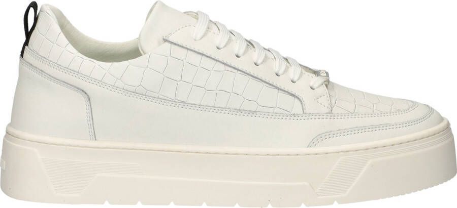 Antony Morato Flint Sneakers Leren Sneaker Heren Wit