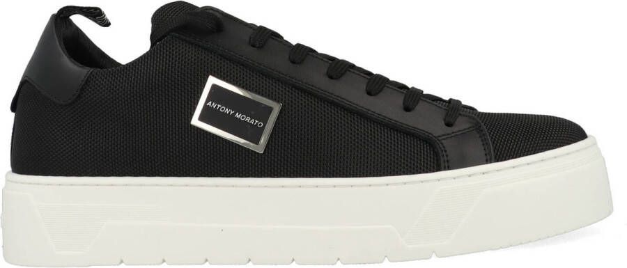 Antony Morato Henley heren sneaker Zwart