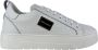 Antony Morato Leather Bold Sneakers Heren Leren Sneaker Wit - Thumbnail 4