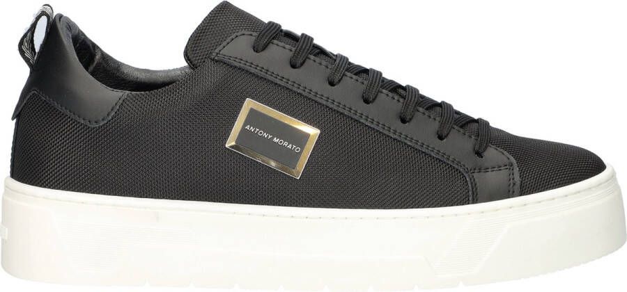 Antony Morato Metal Bold heren sneaker Zwart