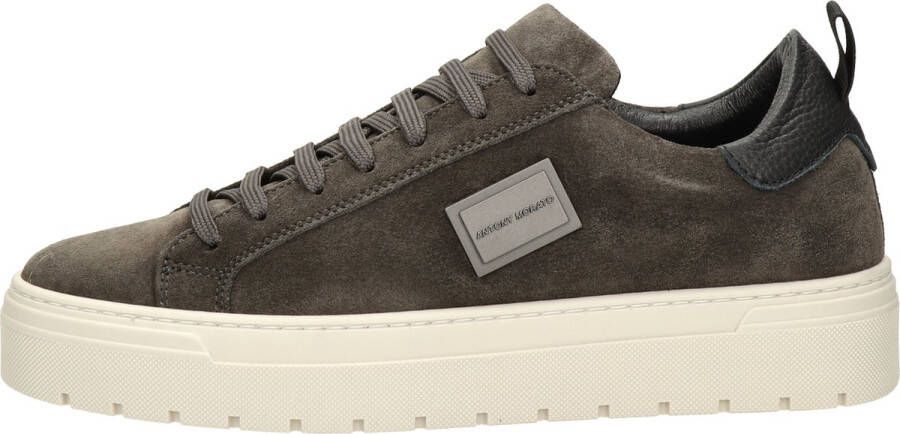 Antony Morato Metal Henley heren sneaker Grijs