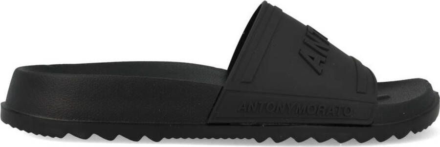 Antony Morato Mmff00014 Malik In Soft Slippers Heren Zwart