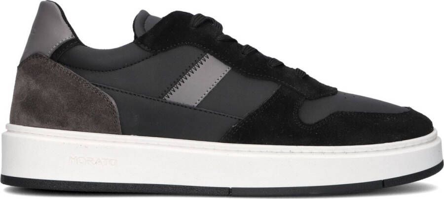 Antony Morato Mmfw01725 Sneakers Heren Leren Sneaker Zwart