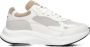 Antony Morato Running Byroc Mix Sneakers Leren Sneaker Heren Wit - Thumbnail 2