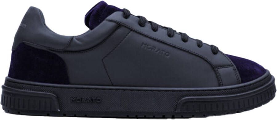 Antony Morato Sneaker Theo In Coated Leather And Suede