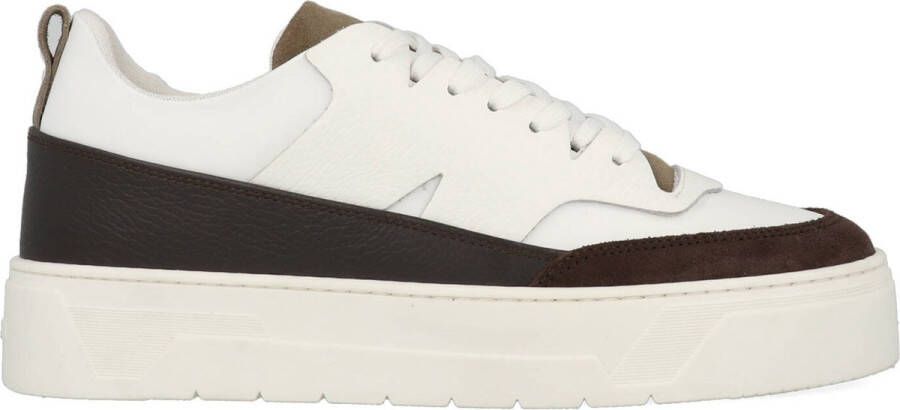 Antony Morato Sneakers MMFW01615-LE300002-2053 Wit Bruin