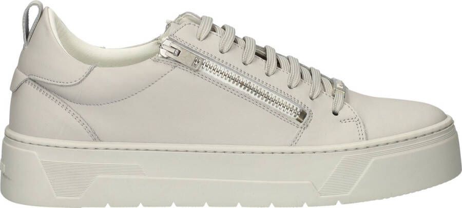 Antony Morato Sneakers van leer met sierritssluiting