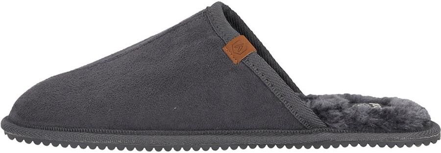 Apollo Heren Sloffen Donker Grijs