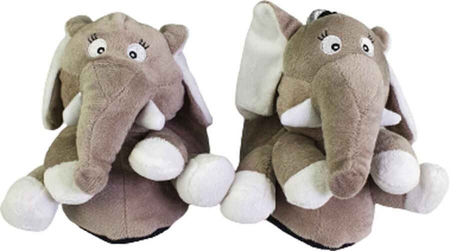 Apollo Kids Pantoffels Olifant Grijs - Foto 3