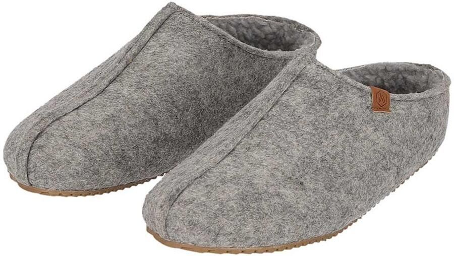 Apollo Pantoffels dames | Grijs | Stevige zool | 42 | Sloffen | Pantoffels | Pantoffels dames | Sloffen dames | Pantoffels