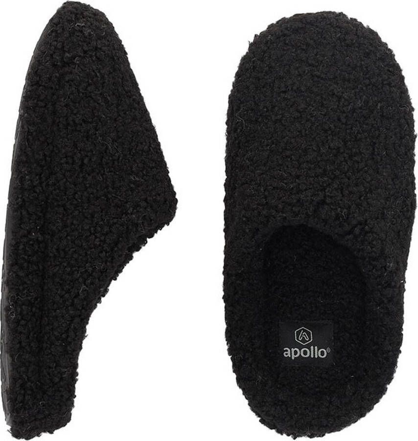 Apollo Pantoffels dames | Grijs | Teddy Wol | 42 | Sloffen | Pantoffels | Pantoffels dames | Sloffen dames | Pantoffels dames