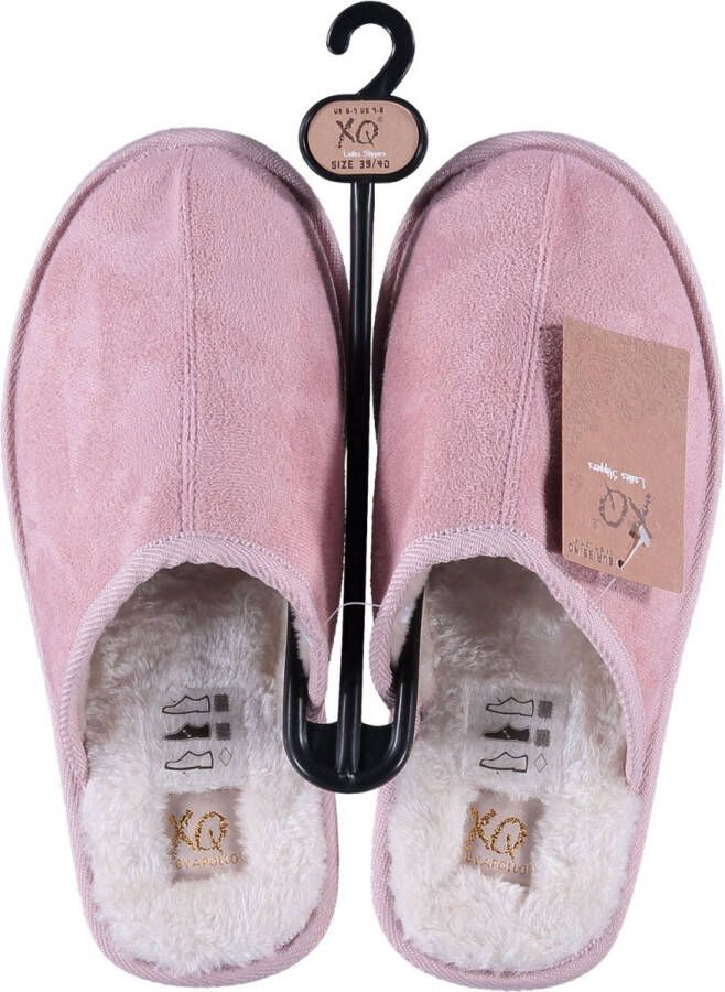 Apollo Pantoffels dames Roze Zachte binnenvacht Sloffen dames Pantoffels dames 38 Pantoffels dames Sloffen Pantoffels - Foto 2