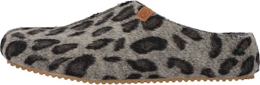 Apollo Pantoffels dames vilt | Multi Grijs | Stevige zool | 40 | Sloffen | Pantoffels | Pantoffels dames | Sloffen dames | Pantoffels dames - Foto 4