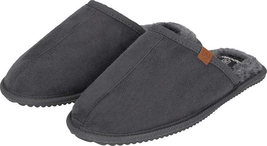 Apollo Pantoffels heren | Donker Grijs | Zachte binnenvacht | 42 | Sloffen | Pantoffels | Pantoffels heren | Sloffen heren | Pantoffels heren - Foto 2