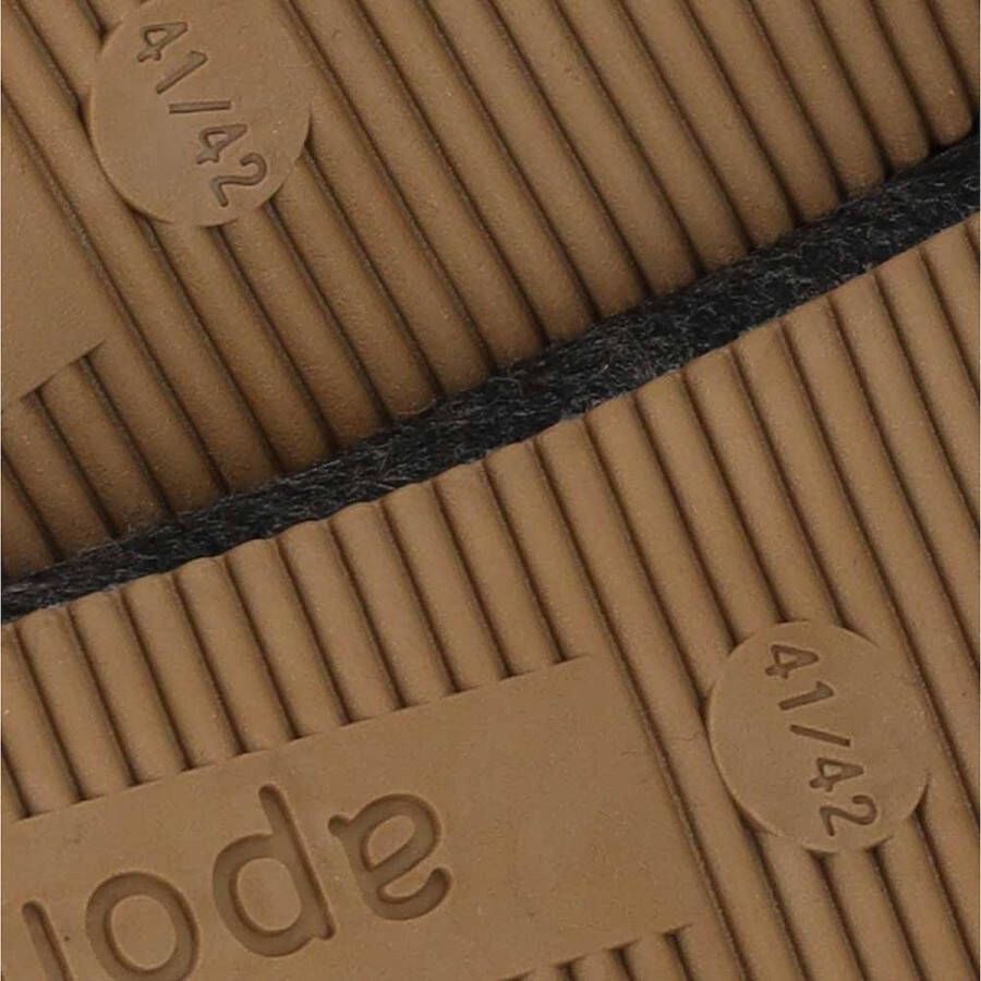 Apollo Pantoffels heren | Antractiet | Stevige zool | 42 | Sloffen | Pantoffels | Pantoffels heren | Sloffen heren | Pantoffels heren