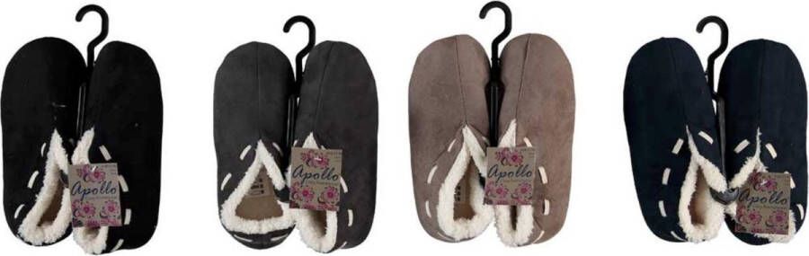 Apollo Spaanse sloffen Dames Grijs Unisex