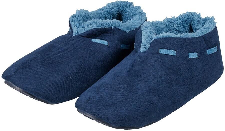 Apollo Spaanse Sloffen heren Blauw Sloffen heren Pantoffels heren Spaanse sloffen Spaanse
