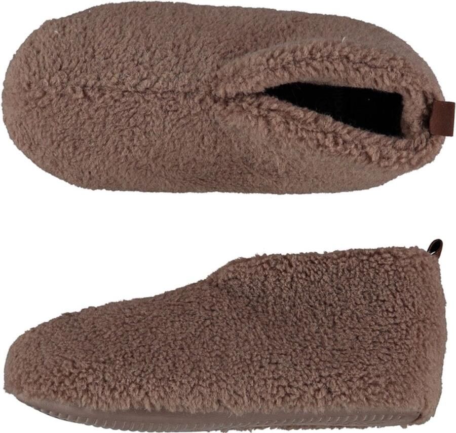 Apollo Teddy Sloffen Beige