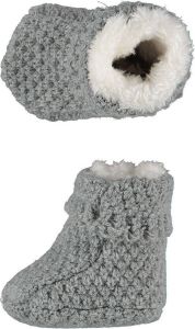 Apollo | Baby Sloffen | Giftbox | Licht Grijs | 0 6 Maanden | Pantoffels baby | Baby sloffen 0 6 Maanden | Baby cadeau