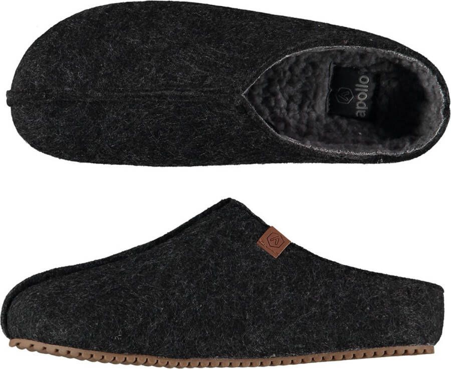 Apollo Home Slipper Pantoffel Sloffen & Antraciet