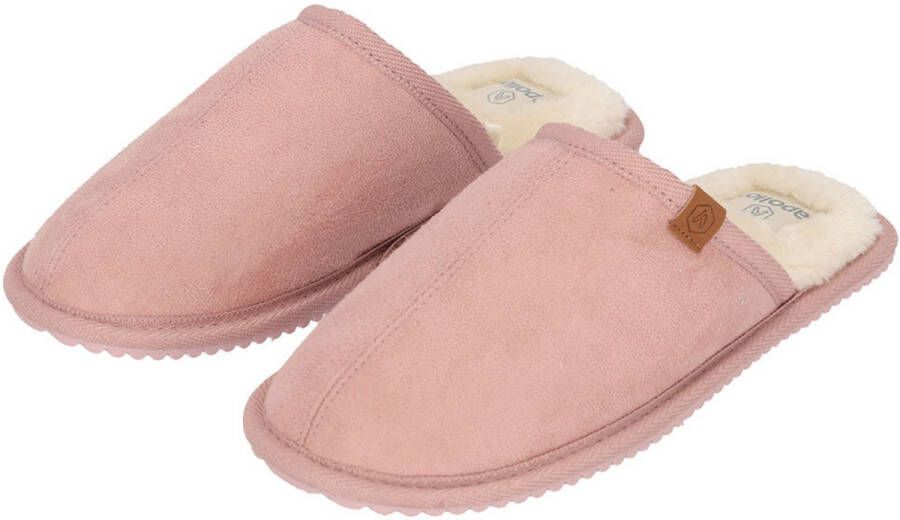 Apollo Dames Sloffen Roze