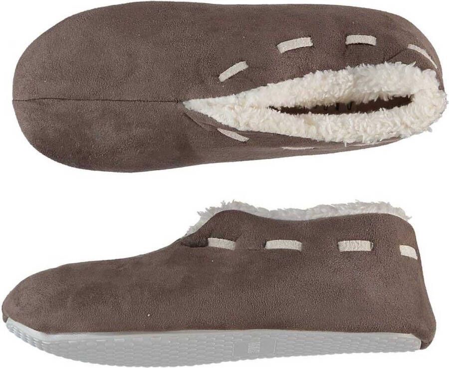 Apollo Dames Spaanse Sloffen Taupe