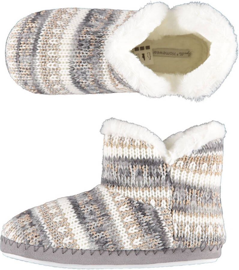 Apollo Hoge dames sloffen effen bont | Beige | 38 | Sloffen dames | Pantoffels dames | Pantoffel dames