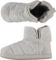 Apollo Hoge sloffen dames Fake Fur Grijs Sloffen dames Warme sloffen - Grijs