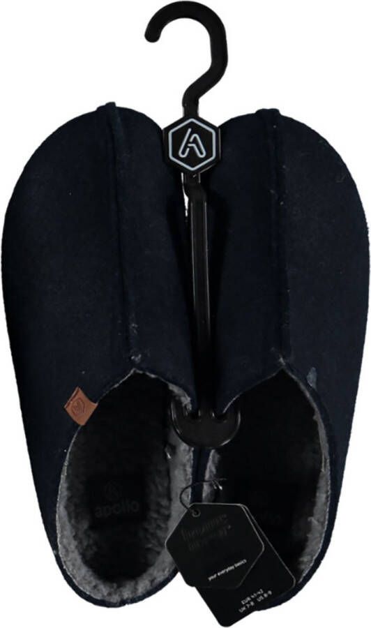 Apollo Home Slipper Pantoffel Sloffen & Denim Blauw